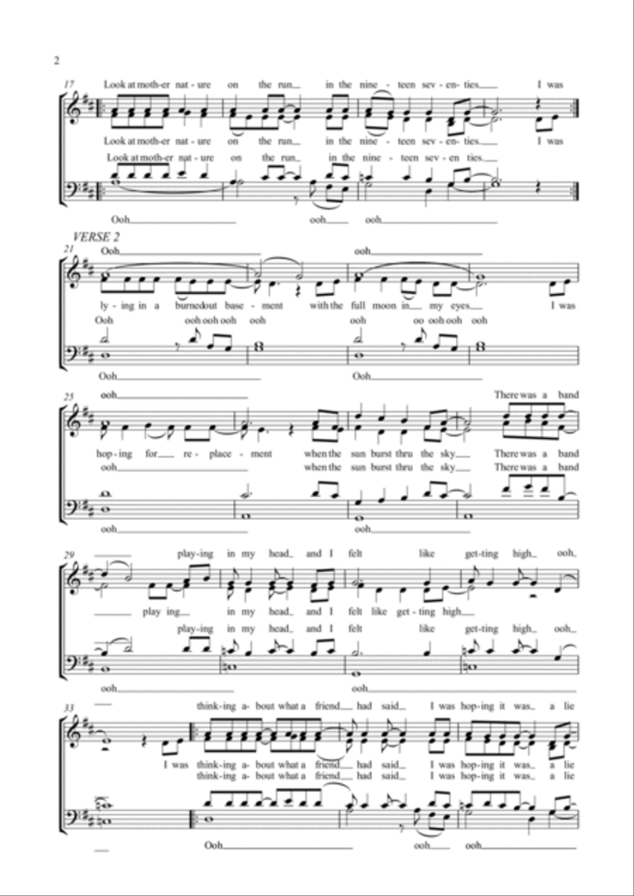 After The Gold Rush After The Gold Rush 4-Part scores gallery preview page 2