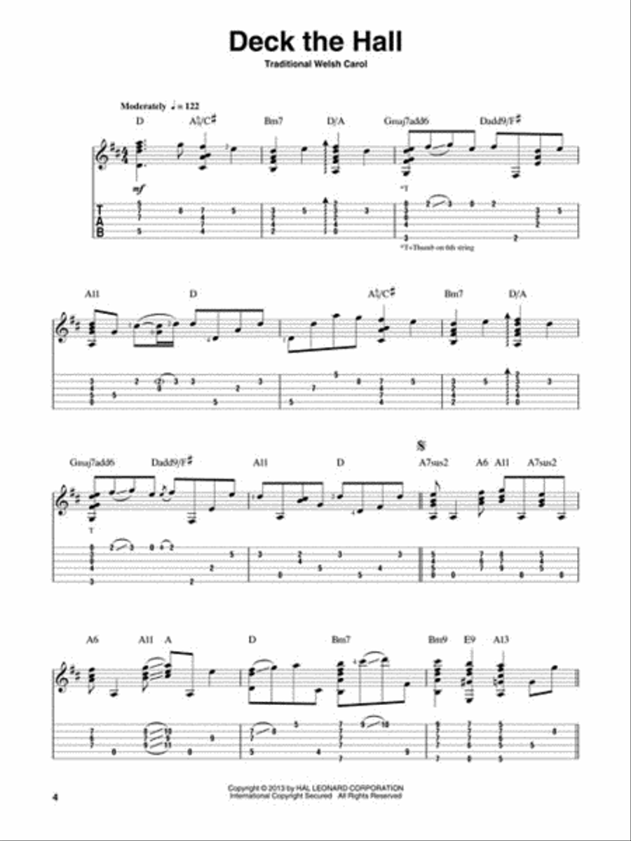 Jake Reichbart Plays Jazz Guitar Christmas Electric Guitar scores gallery preview page 4