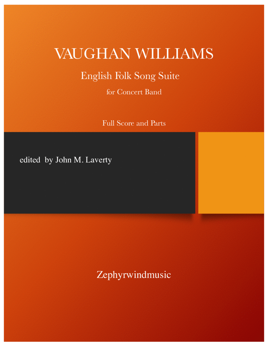 English Folk Song Suite Concert Band scores gallery preview page 1