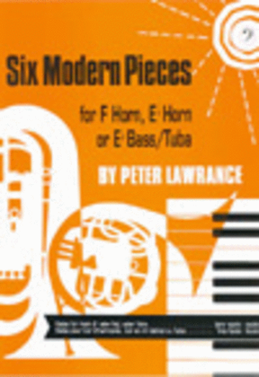 Book cover for Six Modern Pieces (F Horn)