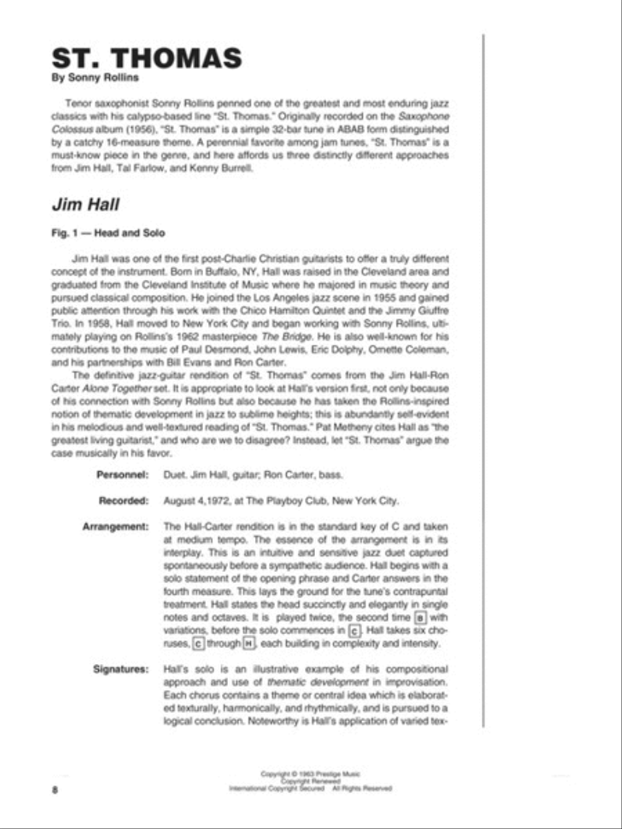 Best of Jazz Guitar Best of Jazz Guitar Electric Guitar scores gallery preview page 3