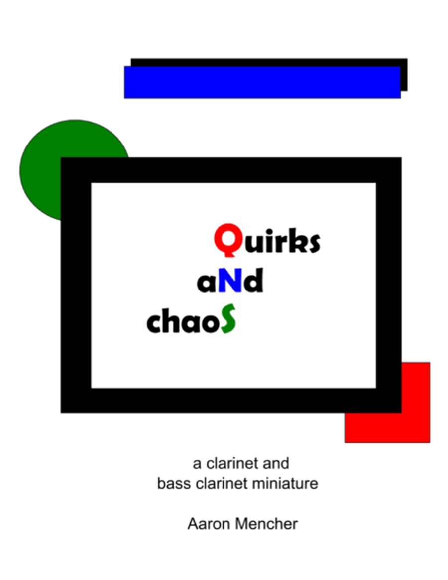 Quirks and Chaos Woodwind Duet scores gallery preview page 1
