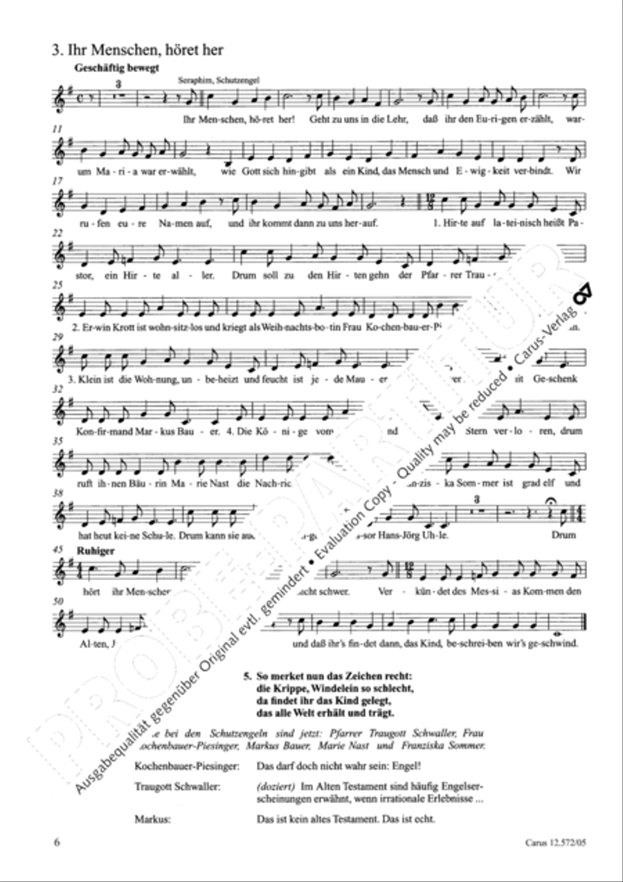 Das Himmliche Hilfswerk 2-Part scores gallery preview page 7