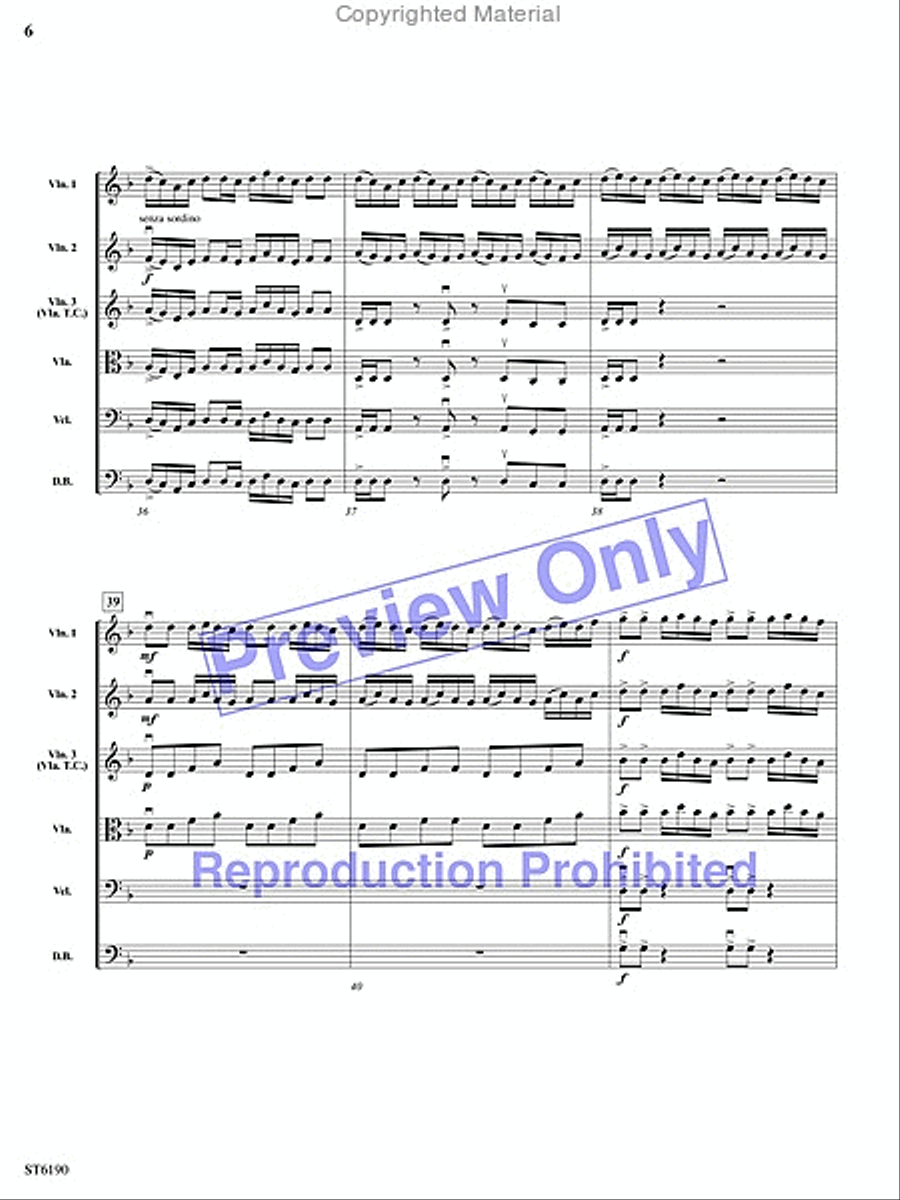Lion City String Orchestra scores gallery preview page 5