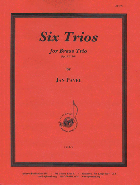 Six Trios For Brass Trio
