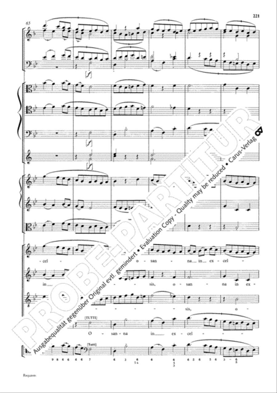 Requiem Requiem 4-Part scores gallery preview page 228