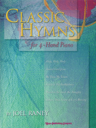 Book cover for Classic Hymns for 4-Hand Piano, Vol. 1