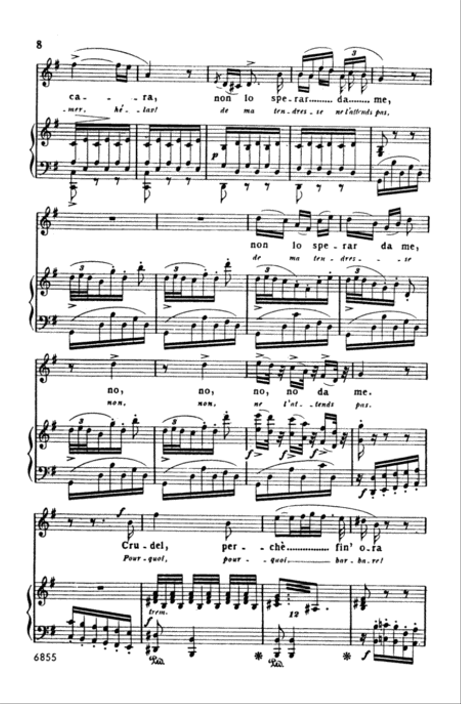 Rossini: Soirées Musicales, Volume I (Italian/French) Voice scores gallery preview page 2