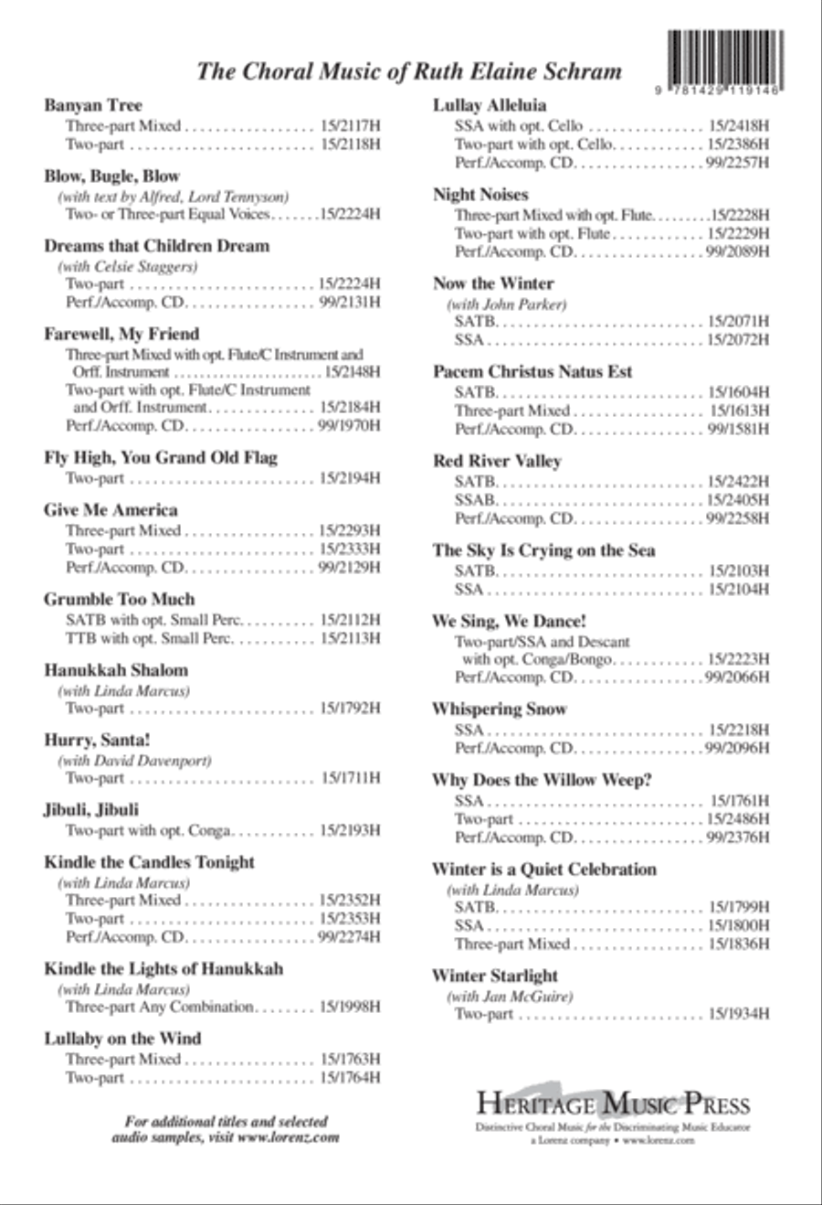 Lullay Alleluia 4-Part scores gallery preview page 13