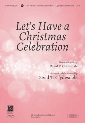 Book cover for Let's Have a Christmas Celebration - Anthem