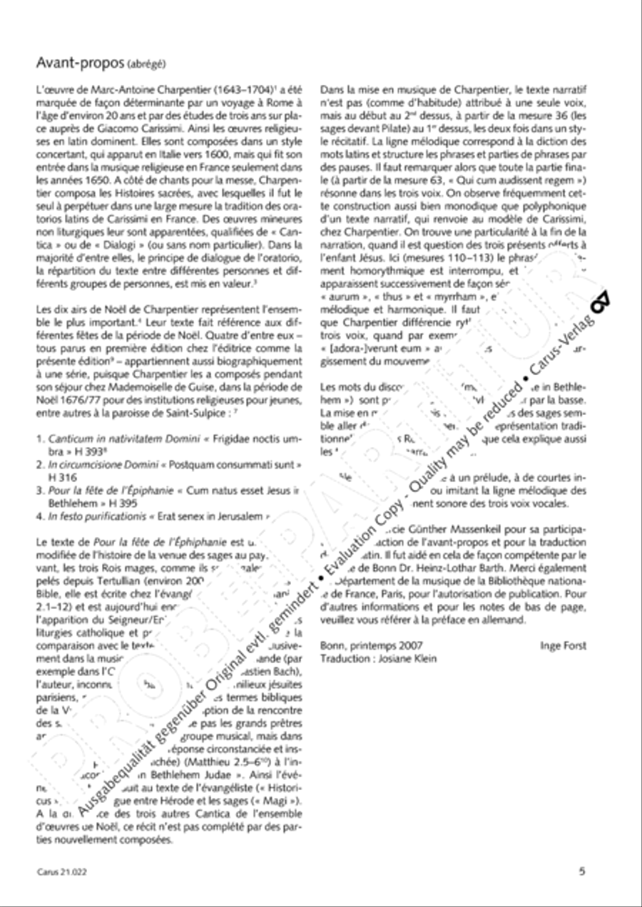 Pour la fete de l'Epiphanie Choir scores gallery preview page 6