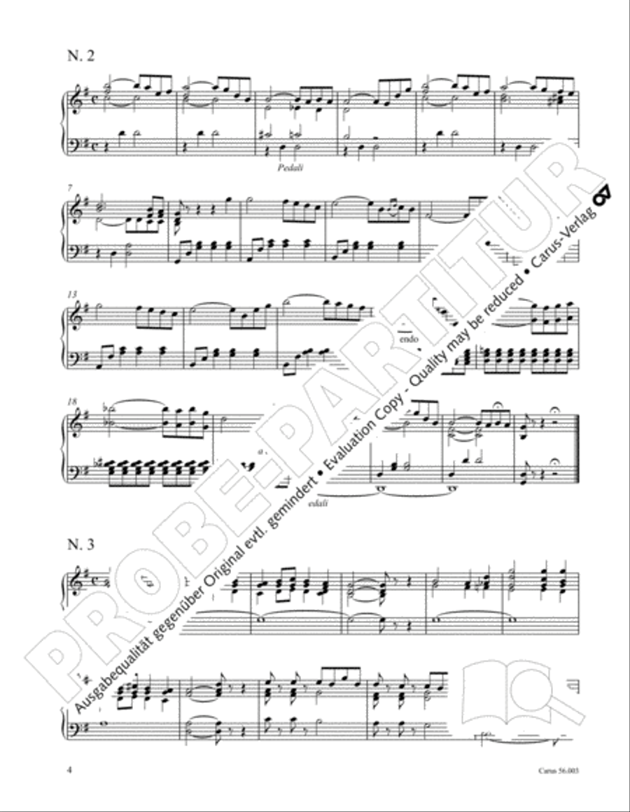Edizione Nazionale delle Opere di Giacomo Puccini. II. Instrumental music; 2.1 Works for organ: Sonate, Versetti, Marce (vol. II/2) Organ Solo scores gallery preview page 9