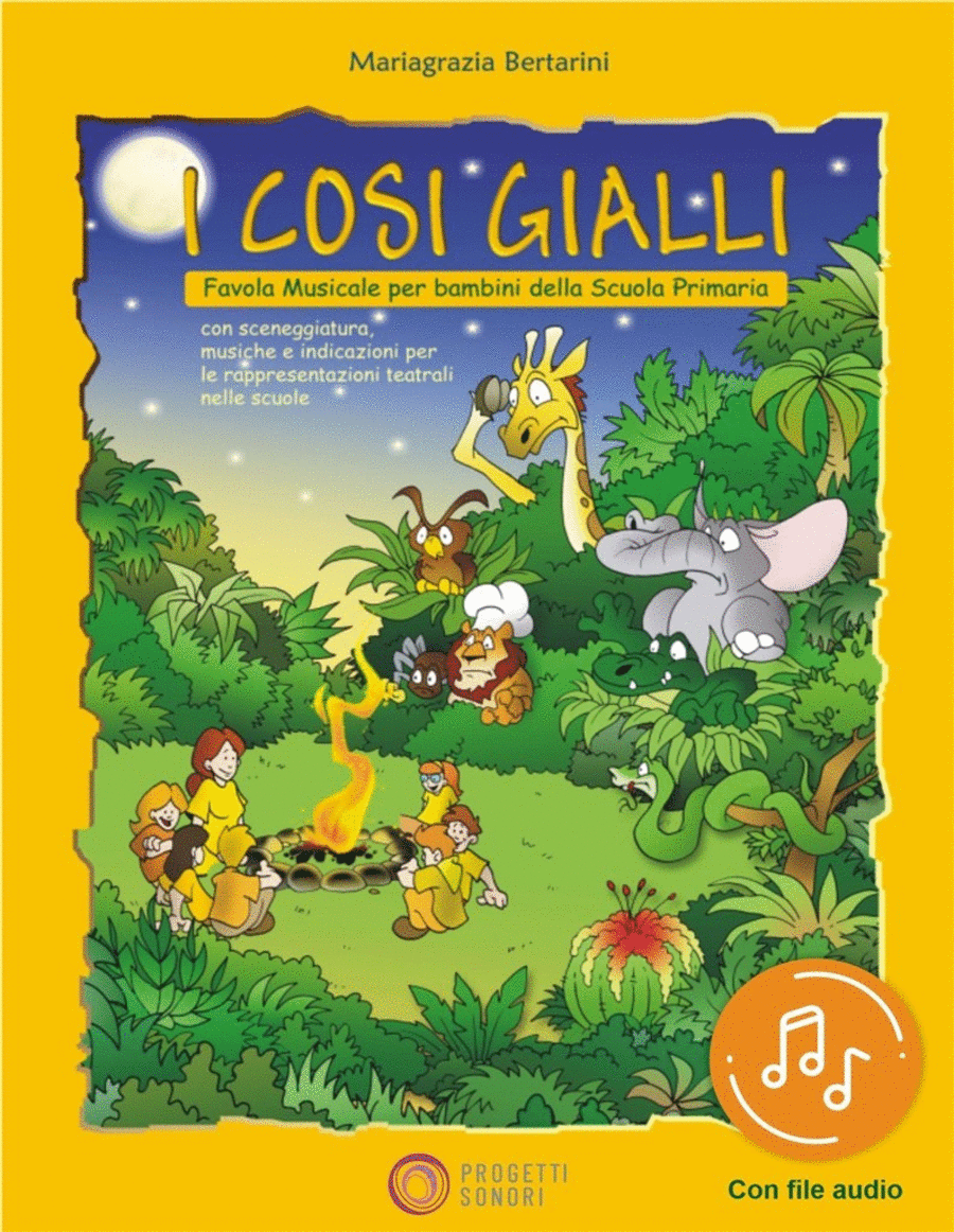 I Cosi Gialli Book and Digital Audio scores gallery preview page 1