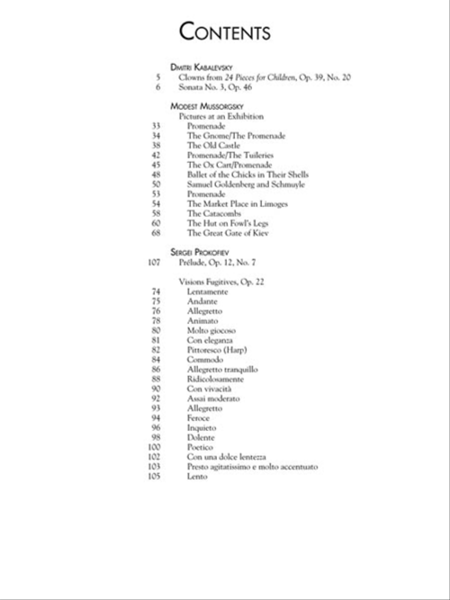 Russian Piano Album Russian Piano Album Piano Solo scores gallery preview page 2