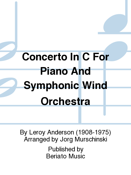 Concerto In C For Piano And Symphonic Wind Orchestra image number null