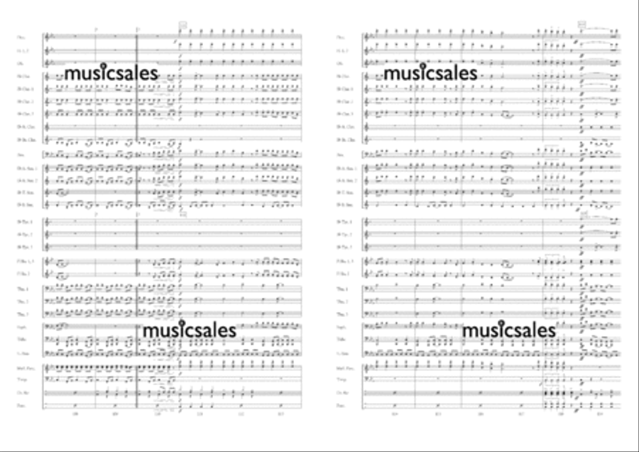 Bon Jovi - Rock Mix Concert Band scores gallery preview page 11