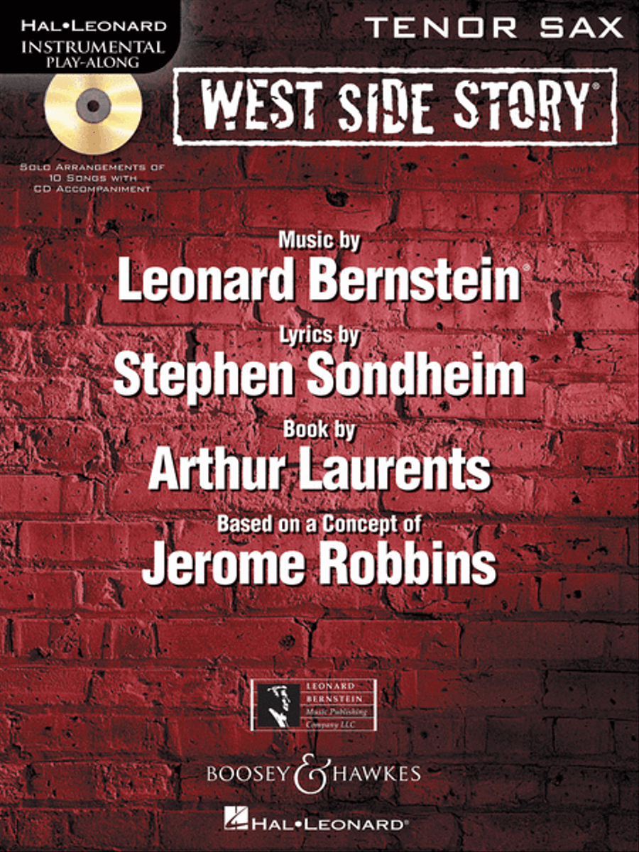 West Side Story for Tenor Sax Tenor Saxophone scores gallery preview page 1