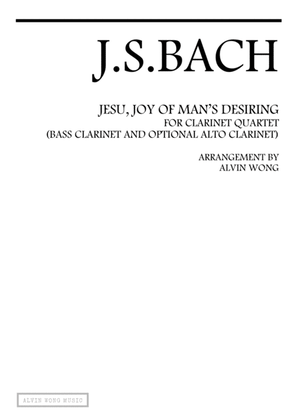 Jesu, Joy of Man's Desiring - Clarinet Quartet