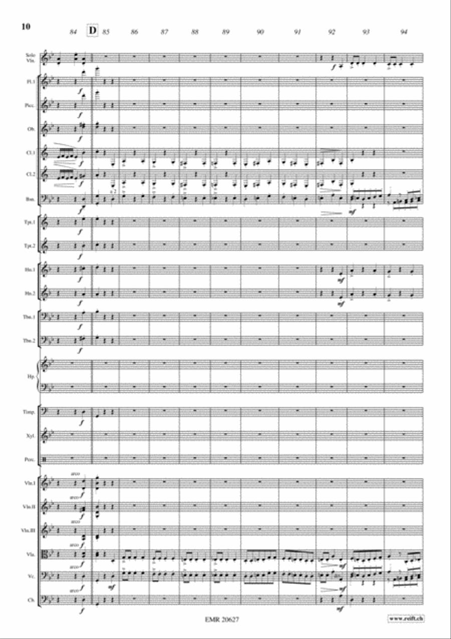 Danse Macabre Danse Macabre Orchestra scores gallery preview page 10