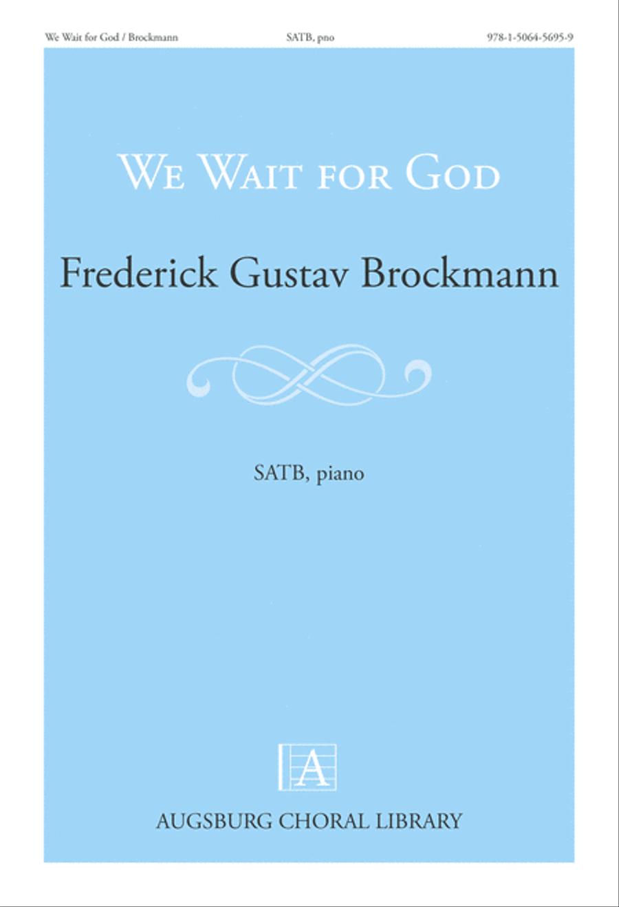 Book cover for We Wait for God