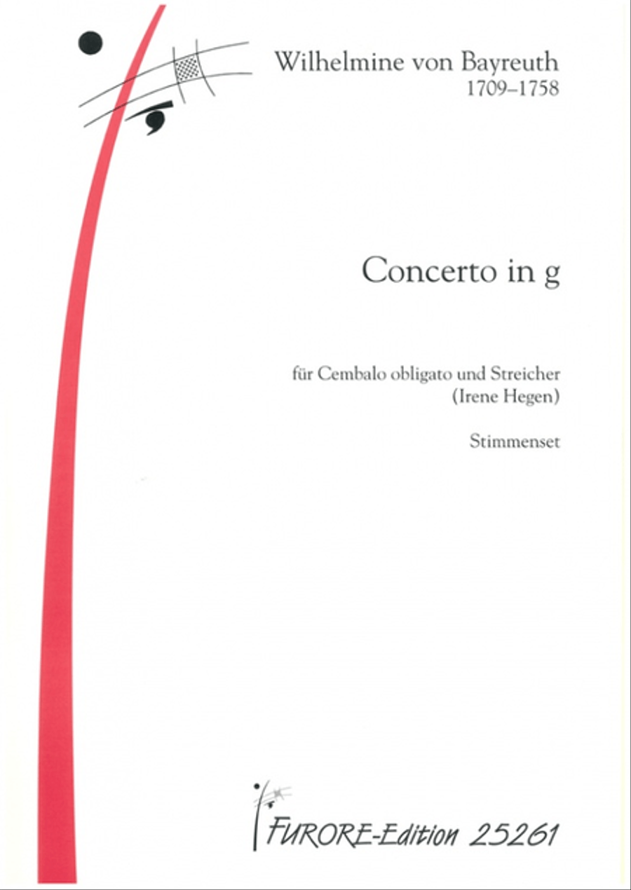 Concerto in G String Orchestra scores gallery preview page 1
