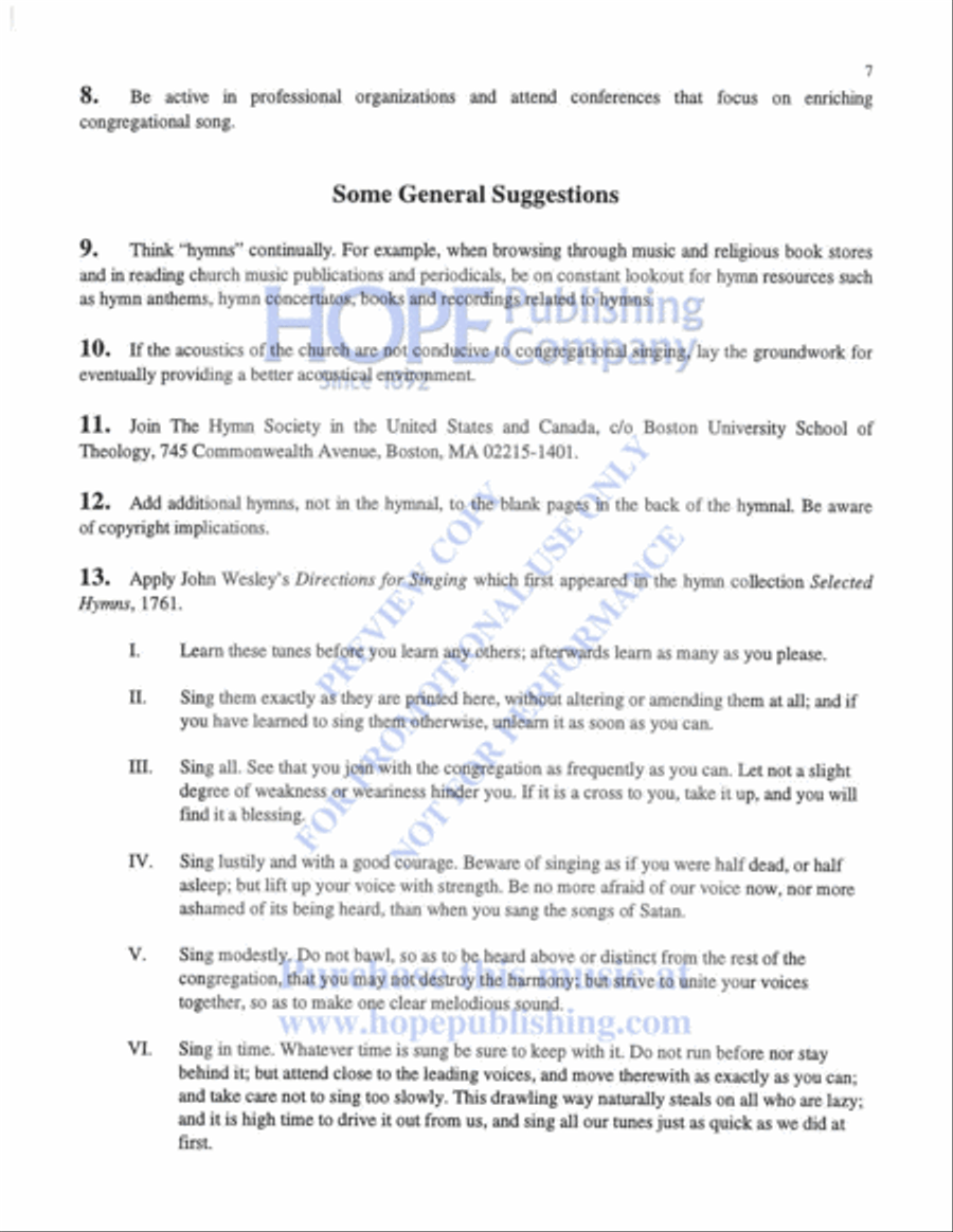 100+ Ways to Improve Hymnsinging Collection / Songbook scores gallery preview page 8
