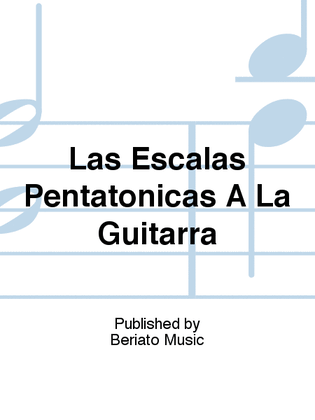 Book cover for Las Escalas Pentatónicas A La Guitarra