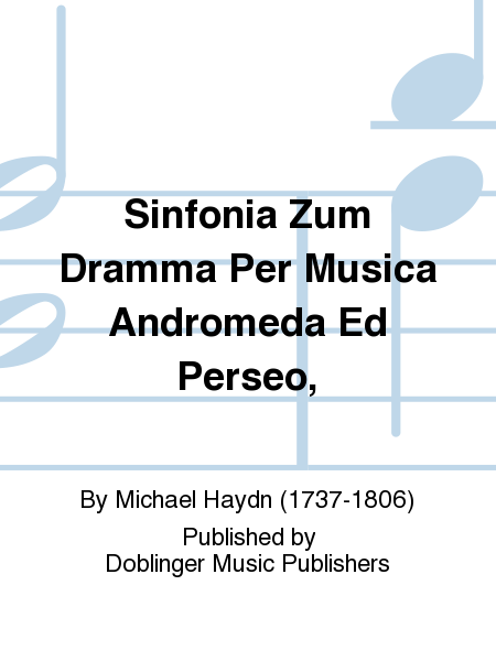 Sinfonia zum Dramma per musica Andromeda ed Perseo