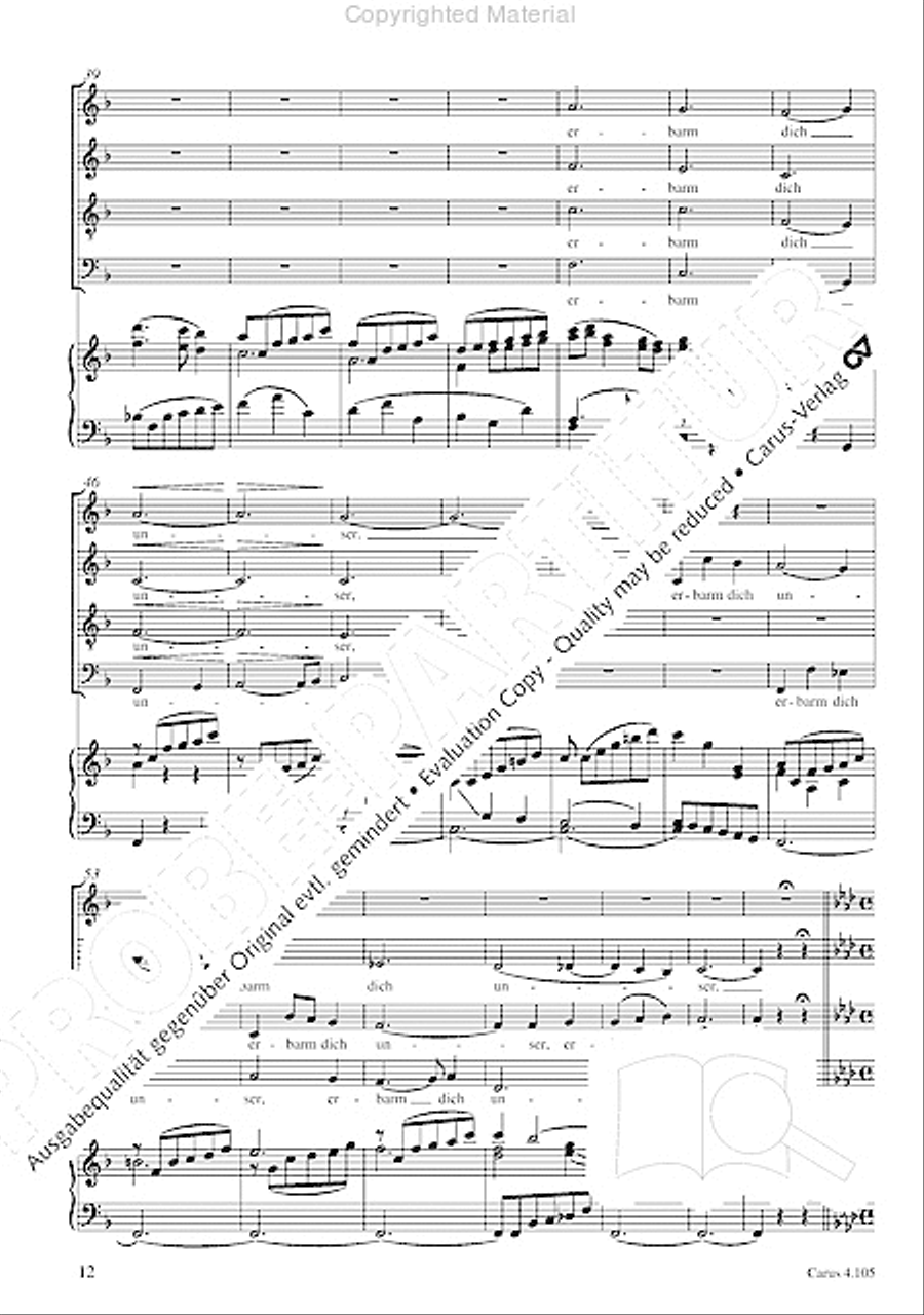 Choral collection Mendelssohn - editionchor Choir scores gallery preview page 13