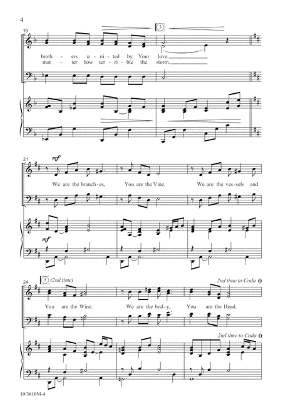 Within These Walls 3-Part scores gallery preview page 4