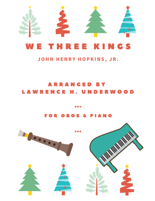 We Three Kings for Solo Oboe