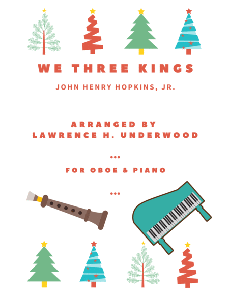 We Three Kings for Solo Oboe image number null