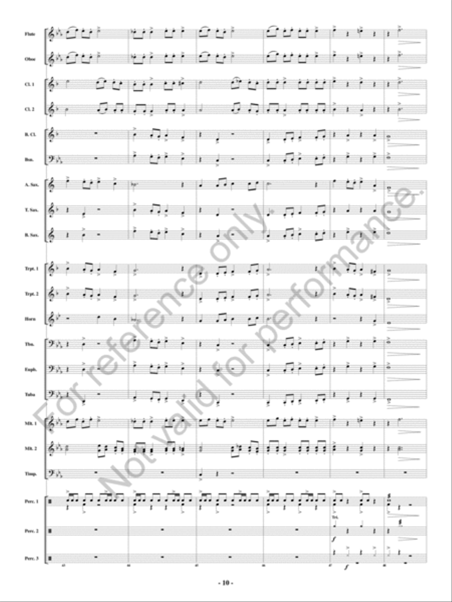 Cerberus Cerberus Concert Band scores gallery preview page 11