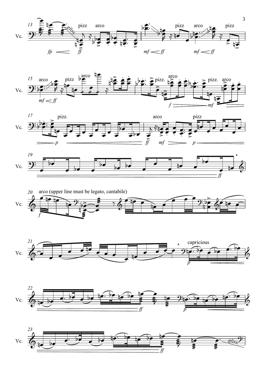 Soweto Cello Riffs Cello Solo scores gallery preview page 3