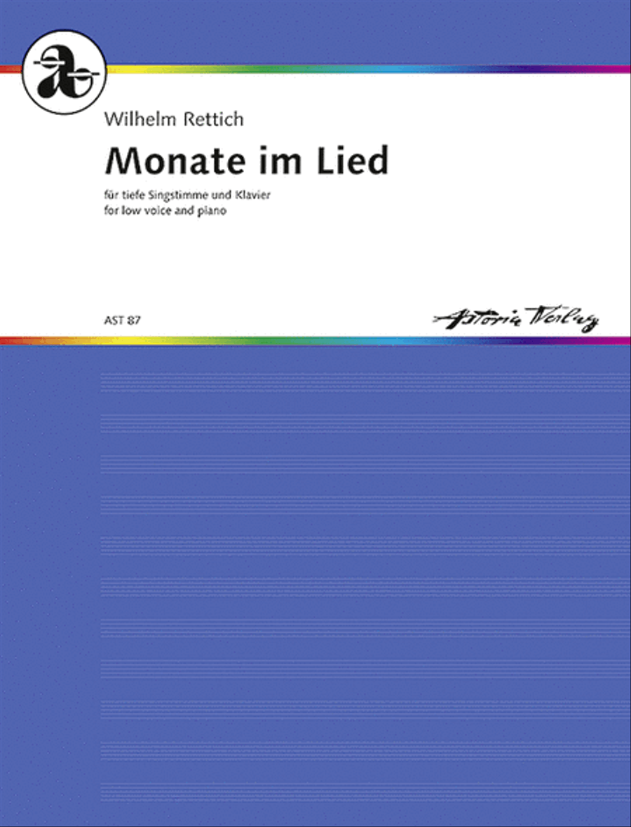 Monate im Lied op. 128 Monate im Lied op. 128 Low Voice scores gallery preview page 1
