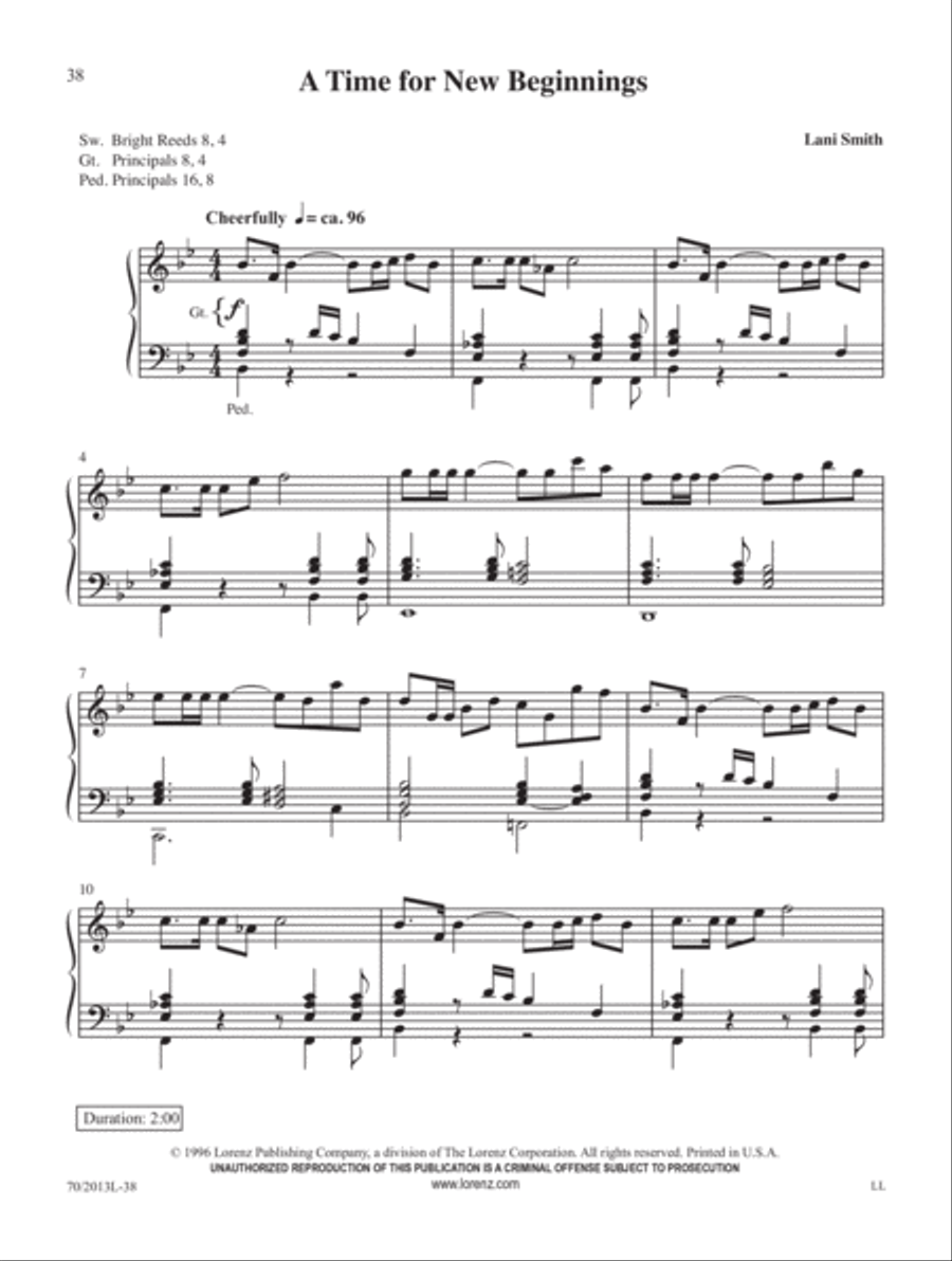 The Complete Organist, Vol. 2 Organ Solo scores gallery preview page 14