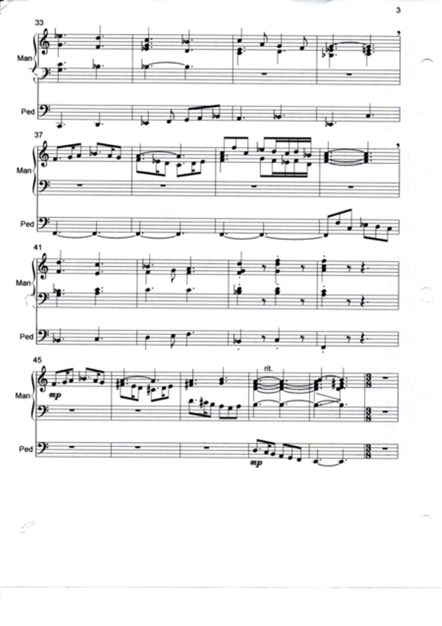 Pastorale Pastorale Organ Solo scores gallery preview page 3