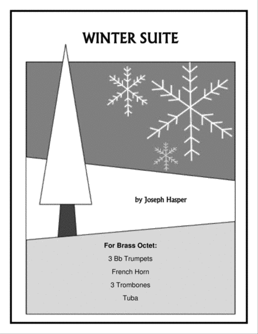 Winter Suite (Brass Octet) Brass Ensemble scores gallery preview page 1