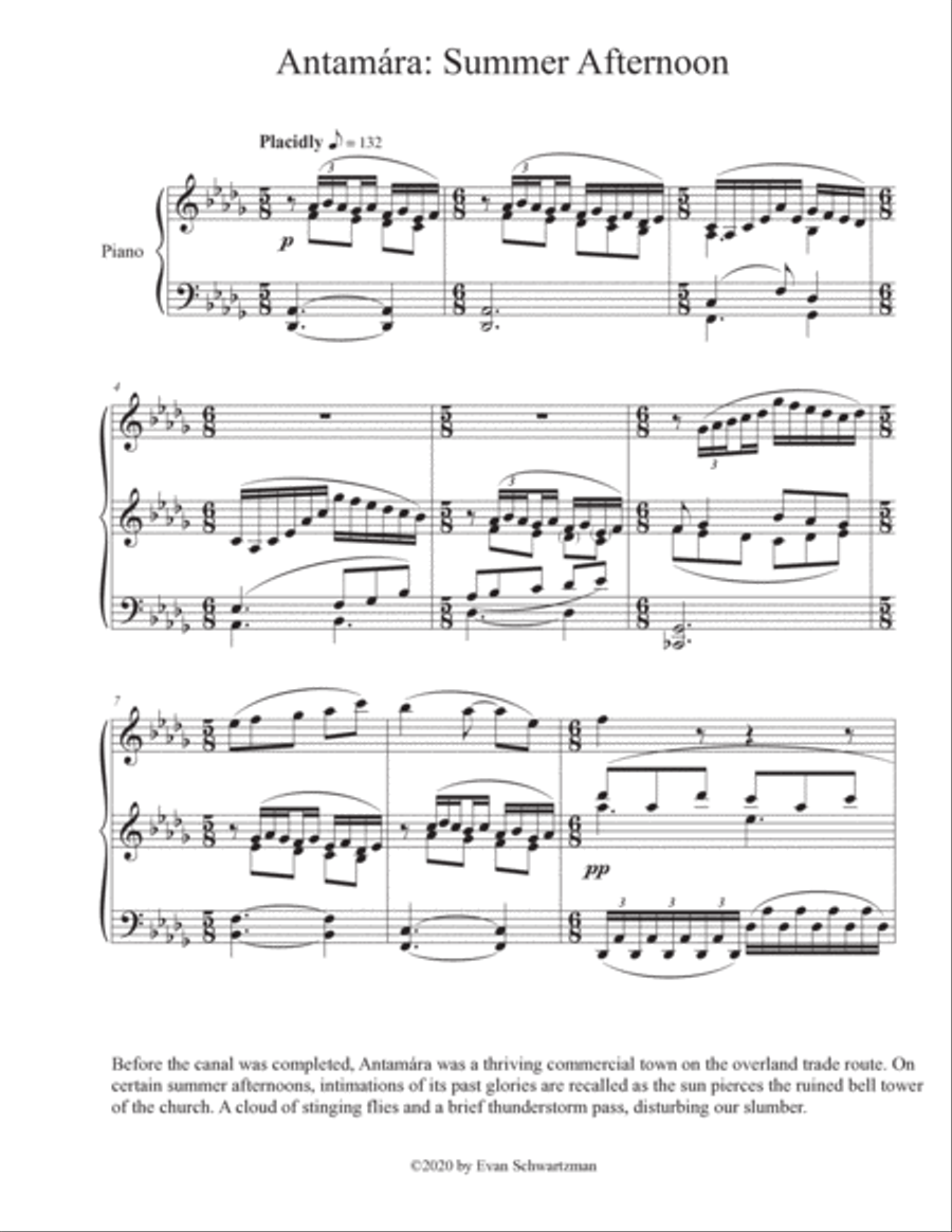 Seven Places for piano Seven Places for piano Piano Solo scores gallery preview page 2