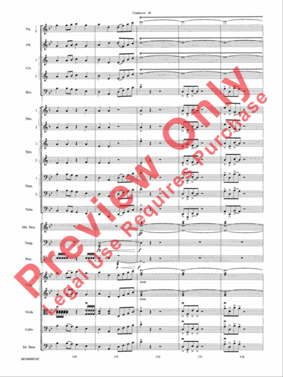 Aboriginal Rituals Aboriginal Rituals Full Orchestra scores gallery preview page 30