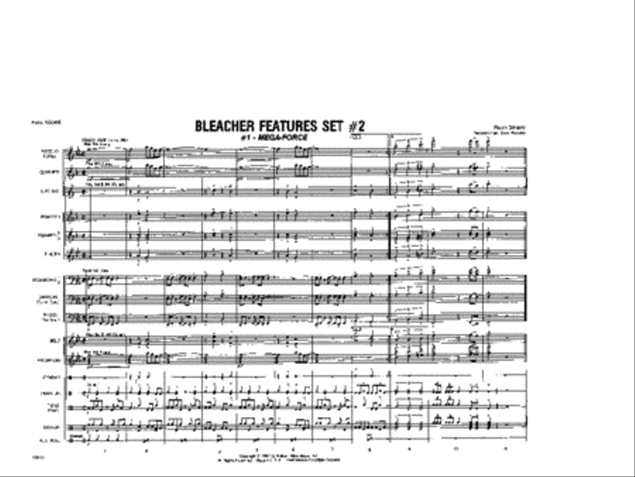 Bleacher Features Set #2 Bleacher Features Set #2 Marching Band scores gallery preview page 2