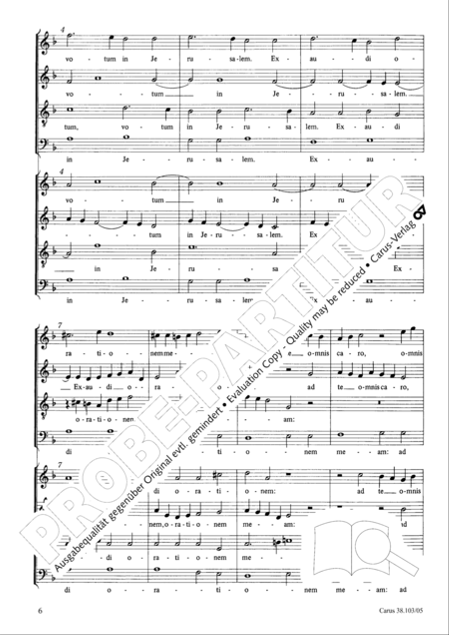 Introitus und Kyrie Introitus und Kyrie 4-Part scores gallery preview page 7