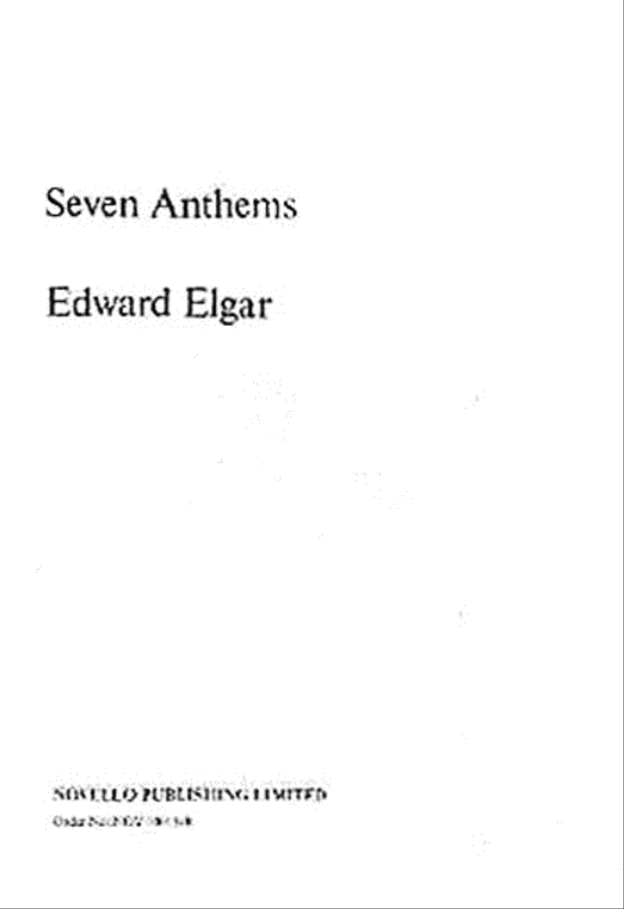 Seven Anthems Choir scores gallery preview page 1