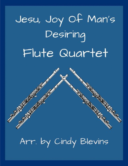 Jesu, Joy of Man's Desiring, for Flute Quartet image number null