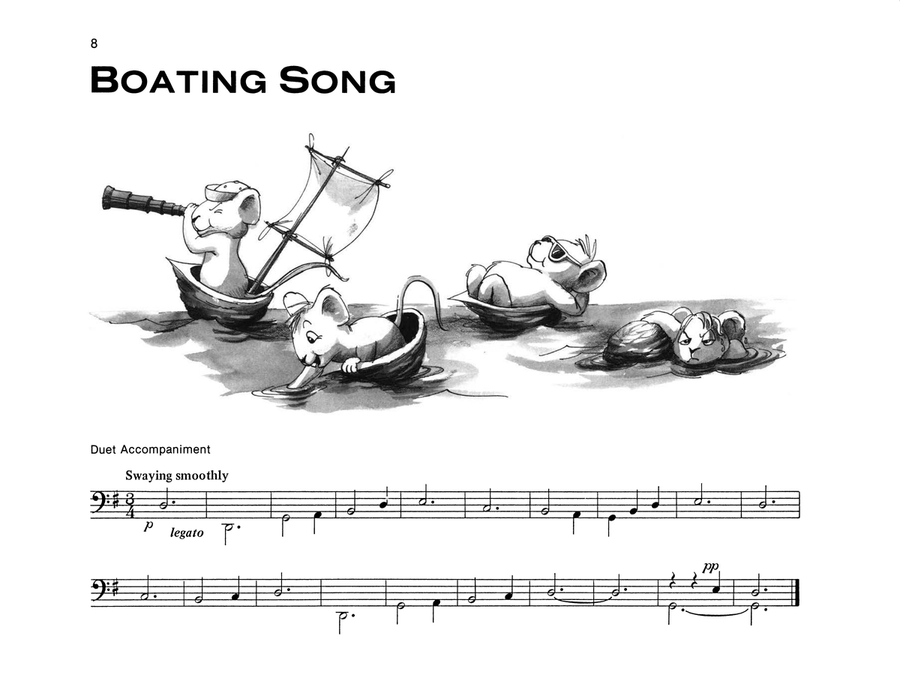 Boating Song - Piano Solo (with Optional Duet Accompaniments)