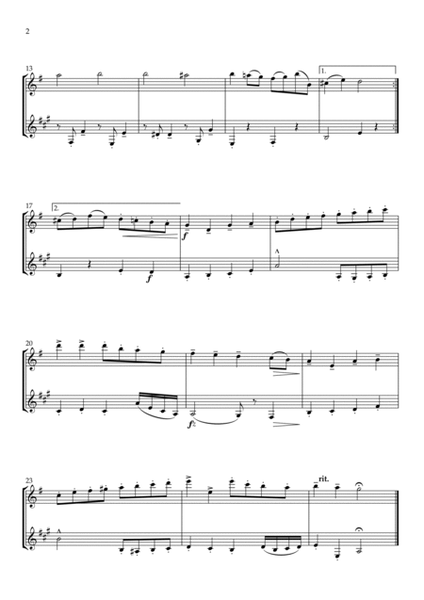 Six Very Easy Pieces nº 6 (Allegro) - Flute and Clarinet image number null