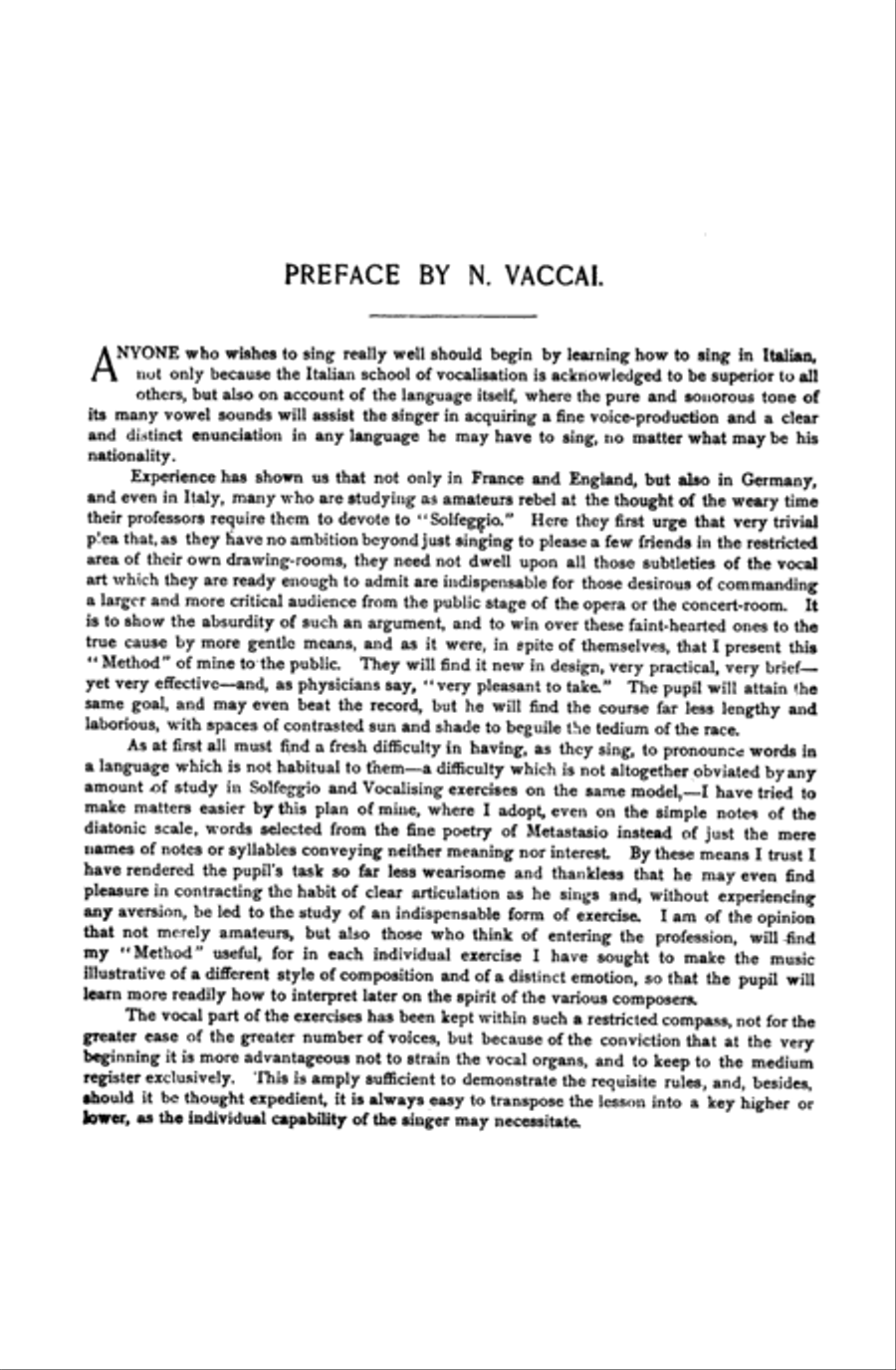 Practical Italian Vocal Method (Marzials) Voice scores gallery preview page 4