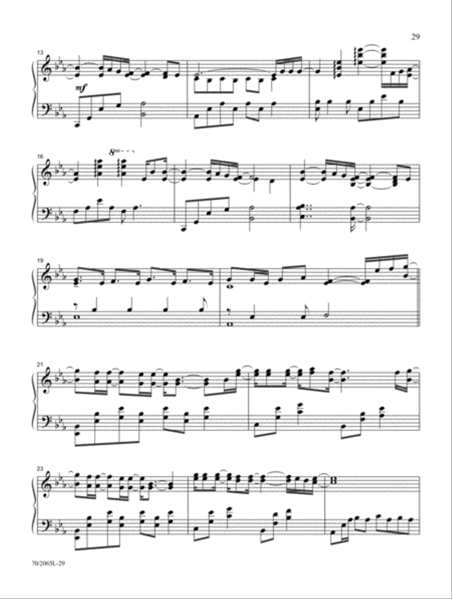Lord of All Creation Piano Solo scores gallery preview page 14