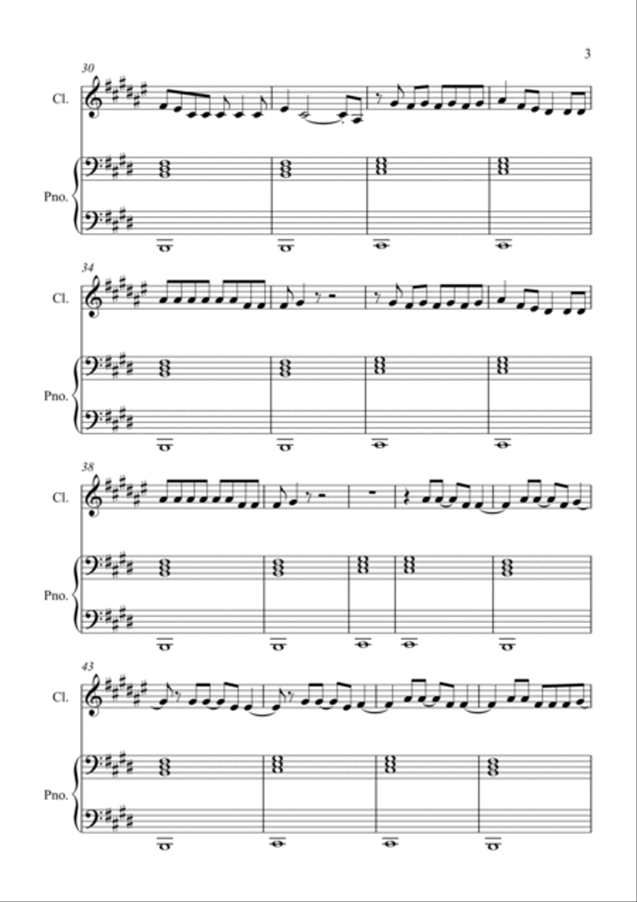Bichota Woodwind Duet scores gallery preview page 3