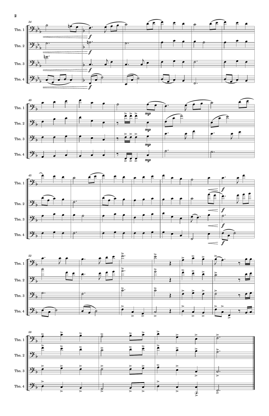 The First Noel Brass Quartet scores gallery preview page 2